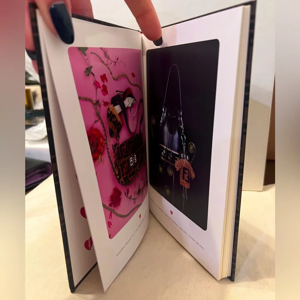 FENDI Love Journal FF Notebook Book Keepsake Notes Letters Jot down ideas